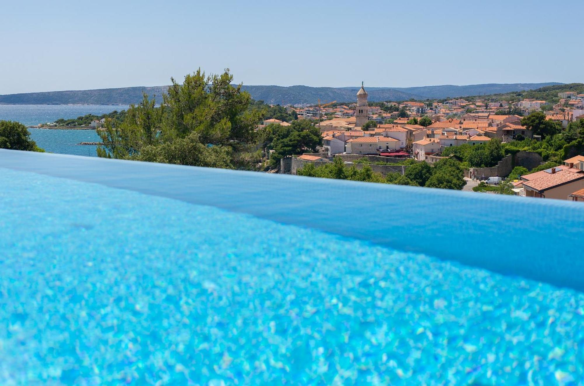 Unique Apartment With Private Pool Krk Town Exterior foto
